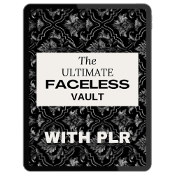 Private Label Rights - Ultimate Faceless Vault